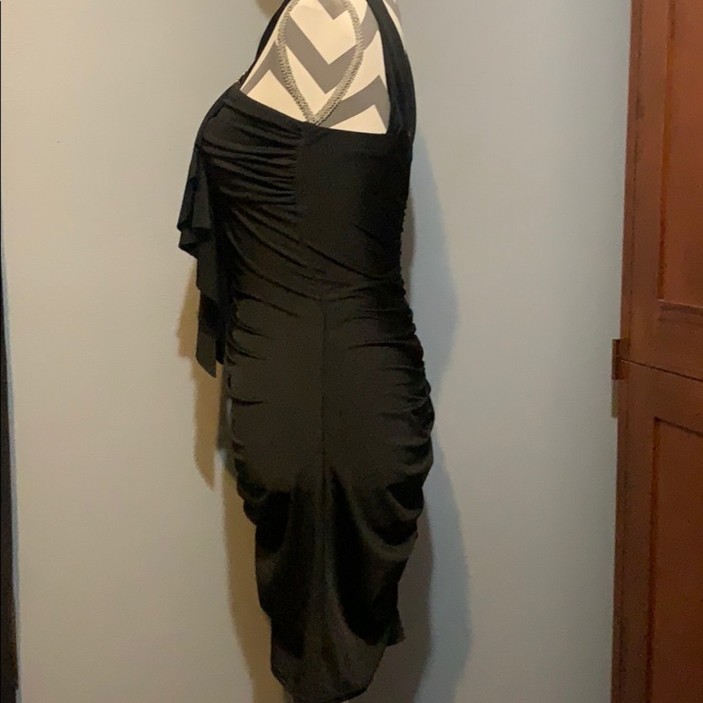 Women's Black Cocktail dress - Picture 6 of 9